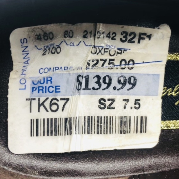 BEVERLY FELDMAN "OXFORD" BROWN SUEDE Ankle BOOTIE Snake Wedge Heel SIZE 7.5M - Picture 16 of 16